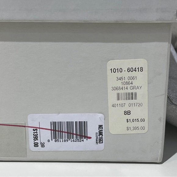 Brunello Cucinelli ankle boots, gray suede, size 38 - Picture 12 of 16